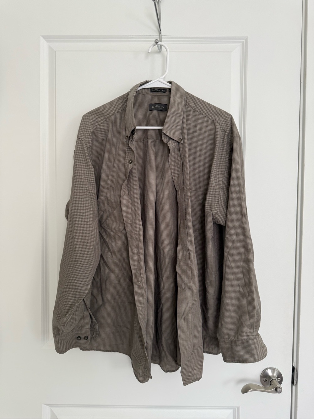 Van Heusen Men's Taupe Lightweight Shirt